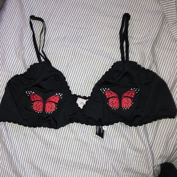 🌃 Urban Outfitters | nwot butterfly bralette - Picture 2 of 6